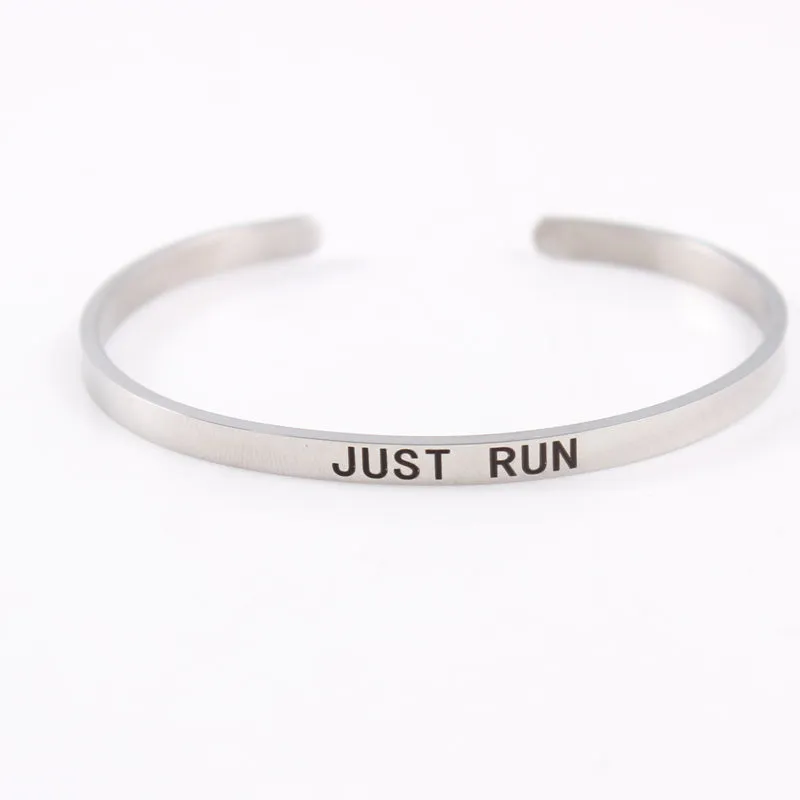 Mantra Bracelet With Inspirational Quotes