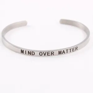 Mantra Bracelet With Inspirational Quotes