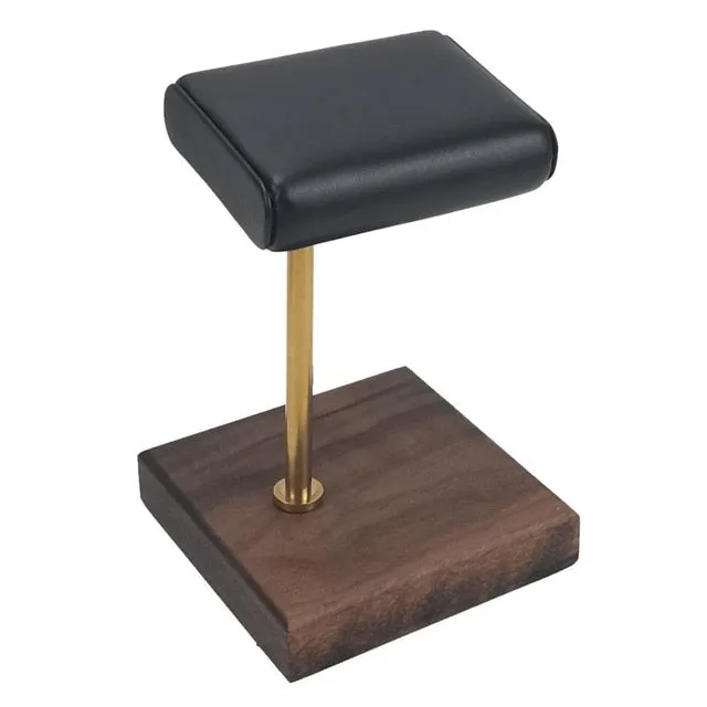 Marble and PU Leather Watch Holder Stand Watch Display Case