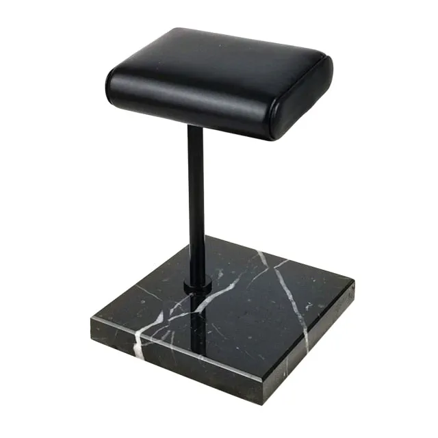 Marble and PU Leather Watch Holder Stand Watch Display Case