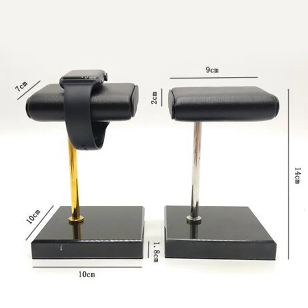Marble and PU Leather Watch Holder Stand Watch Display Case