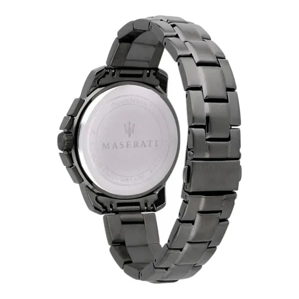 Maserati Successo Grey Stainless Steel Grey Dial Quartz Watch for Gents - R8873621007