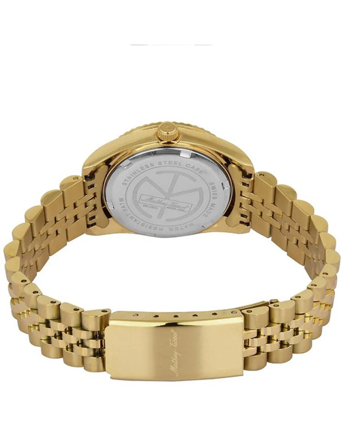Mathey-Tissot Analog Silver Dial Women's Watch-D810PBRI