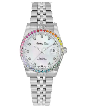 Mathey-Tissot Analog White Dial Women's Watch-D809AQI