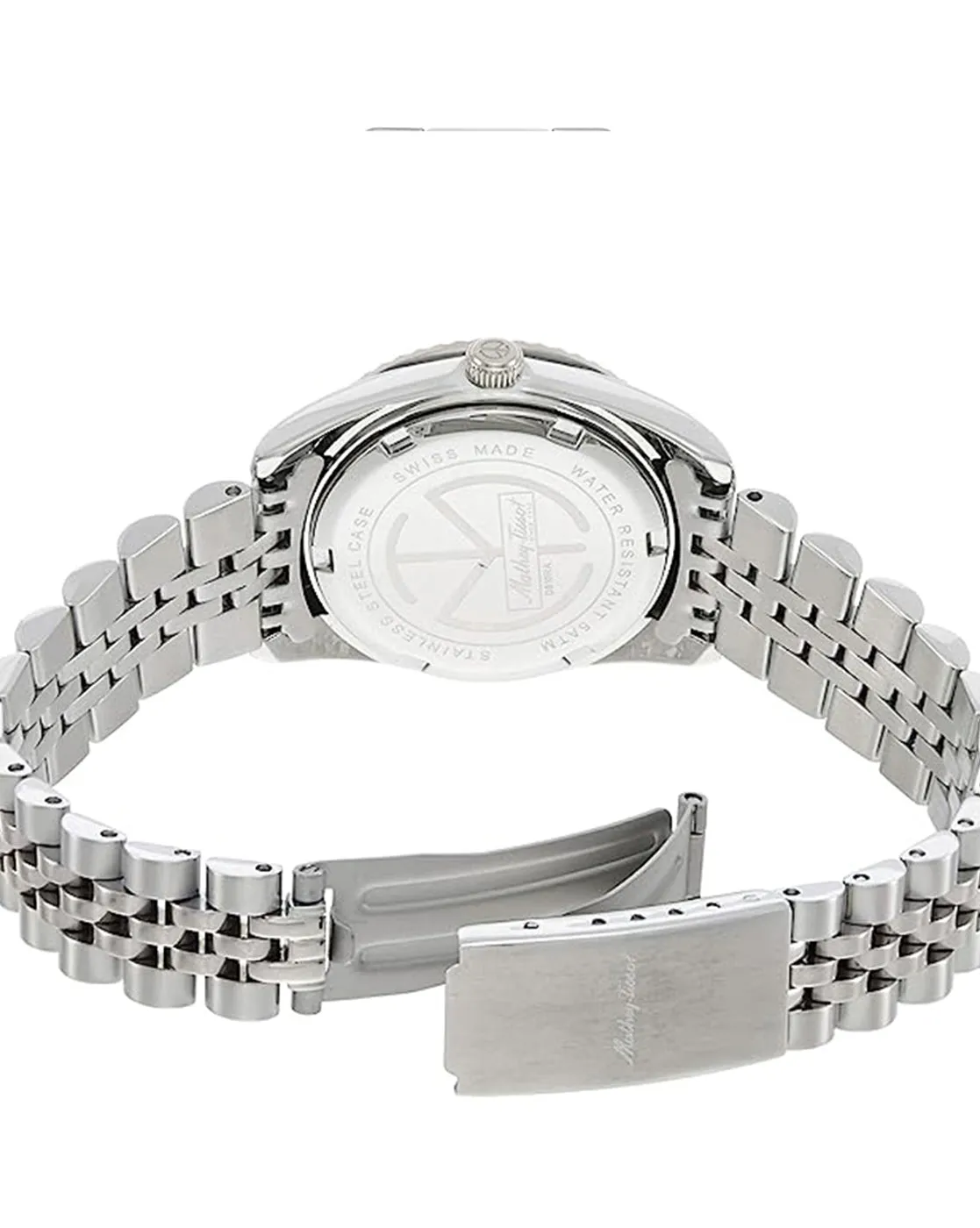 Mathey-Tissot Analog White Dial Women's Watch-D809AQI