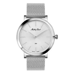 Mathey-Tissot Swiss Made Silver Dial Classic Men's Watch - H7916AS