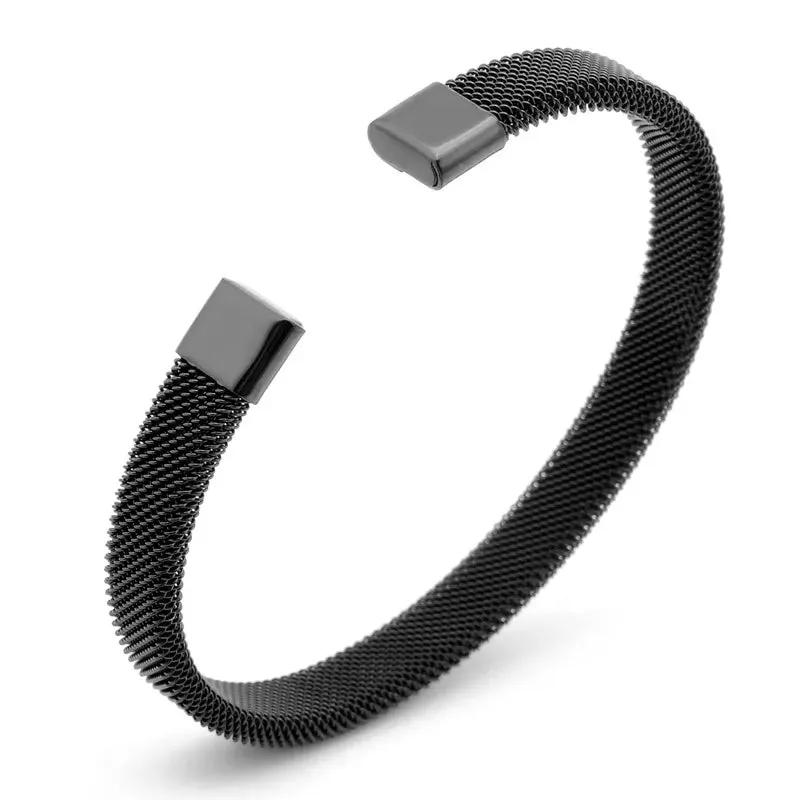 Matte Copper Magnetic Bracelet Men\\\\'s Arthritis Adjustable High Magnet Men\\\\'s Cuff Bracelet Magnetic Health Jewelry