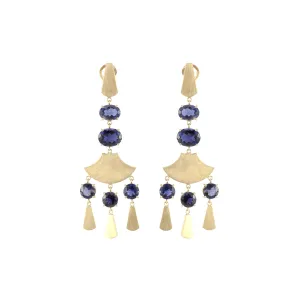 Maya Iolite Earrings
