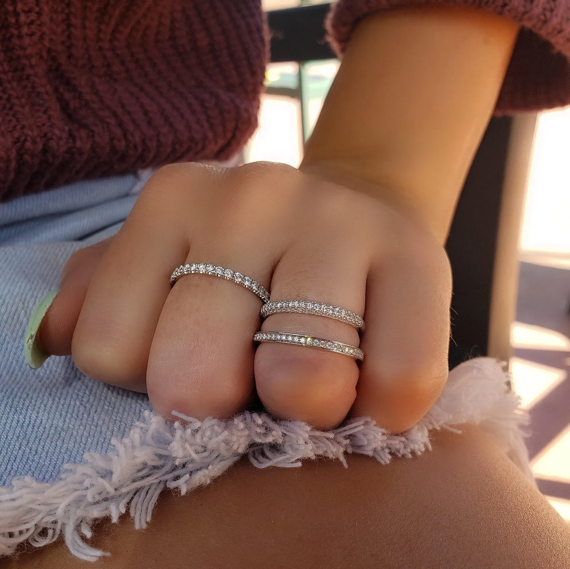 Melody Diamond Ring Band