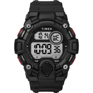 Men's A-Game DGTL 50mm Watch - Black/Red