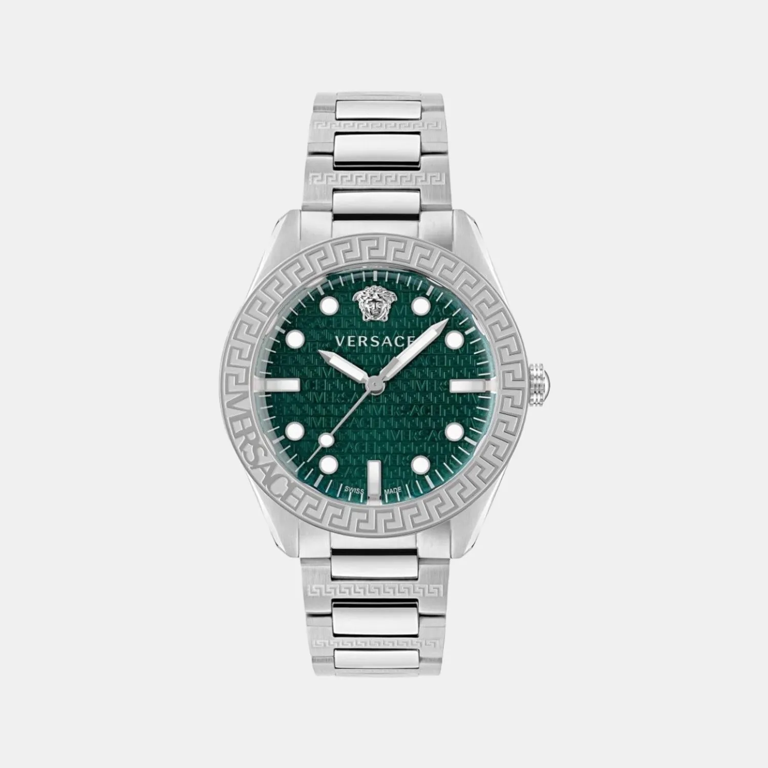Men's Green Analog Stainless Steel Watch VE2T00322