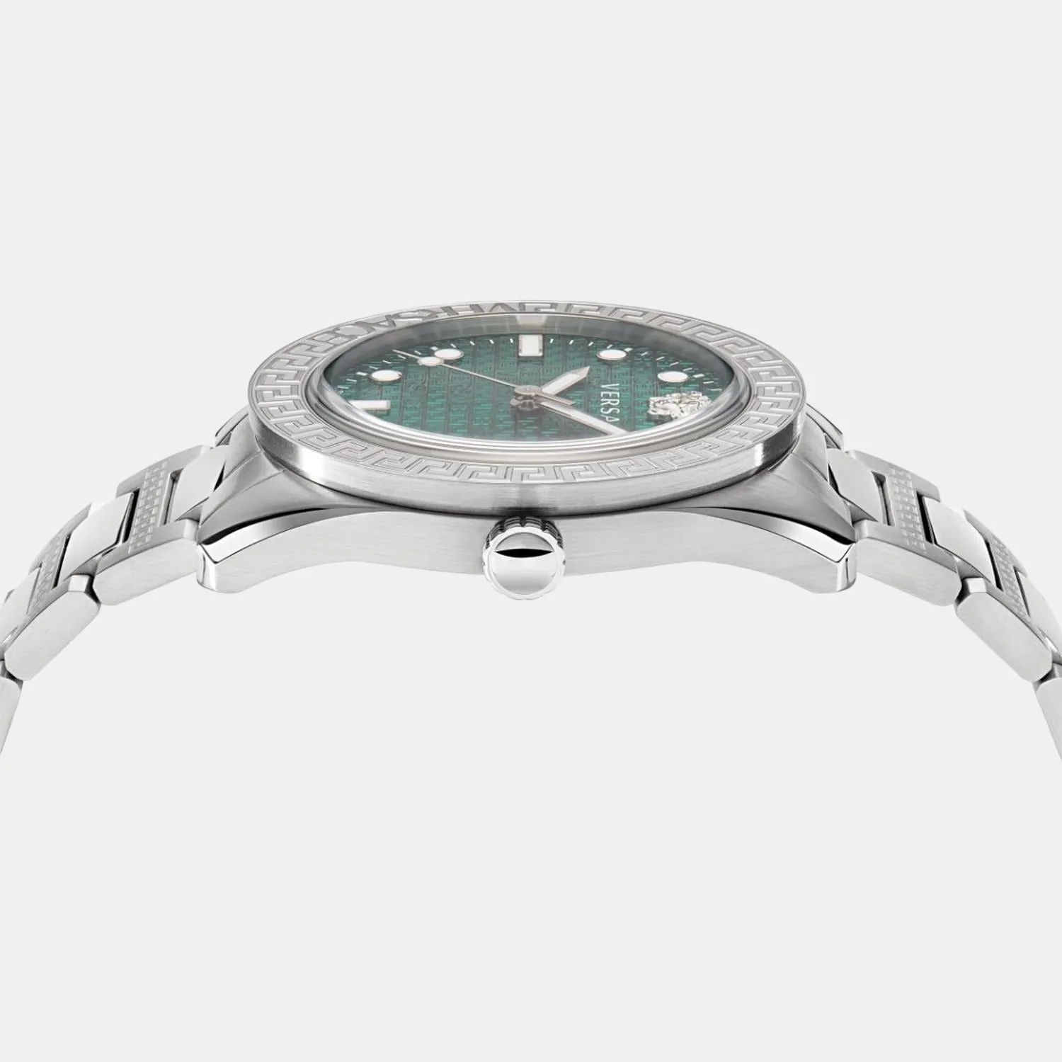 Men's Green Analog Stainless Steel Watch VE2T00322