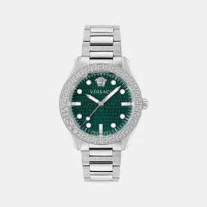 Men's Green Analog Stainless Steel Watch VE2T00322