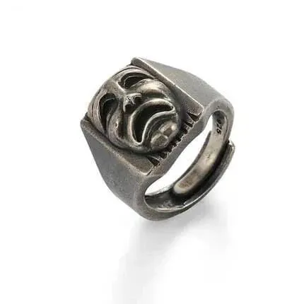 Men's Retro Gothic Biker Punk Vintage Ring
