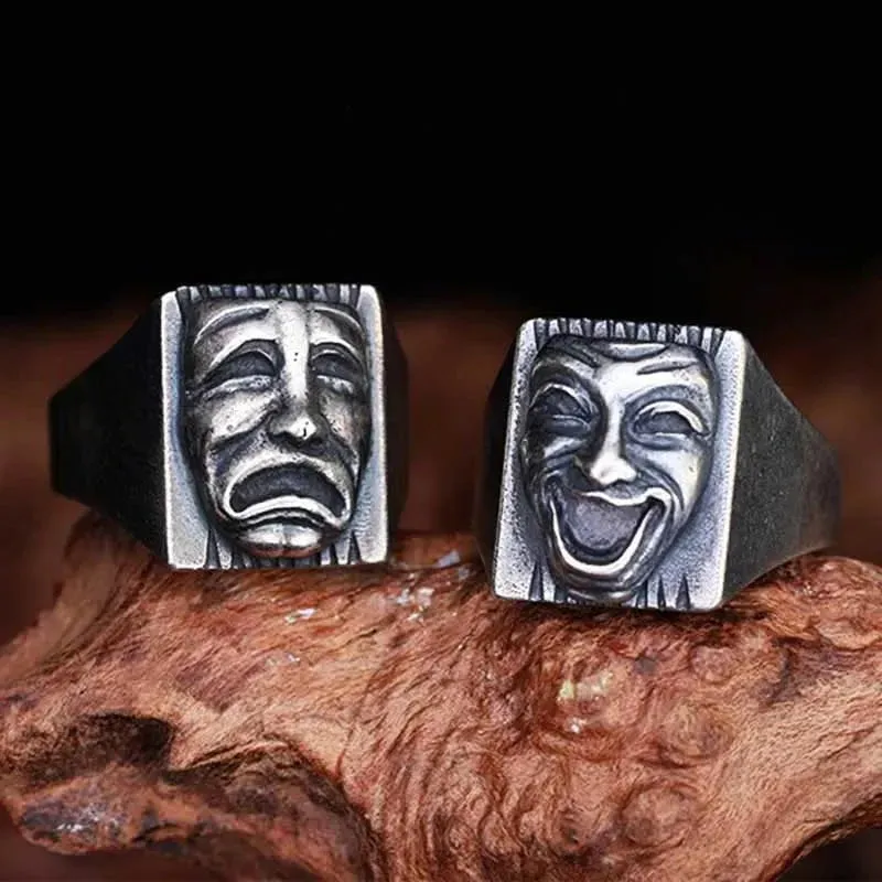 Men's Retro Gothic Biker Punk Vintage Ring