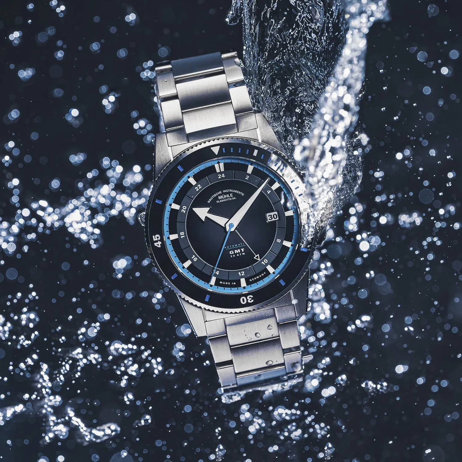 Mühle-Glashütte Sportivo Travel GMT Automatic – M1-52-13-MB