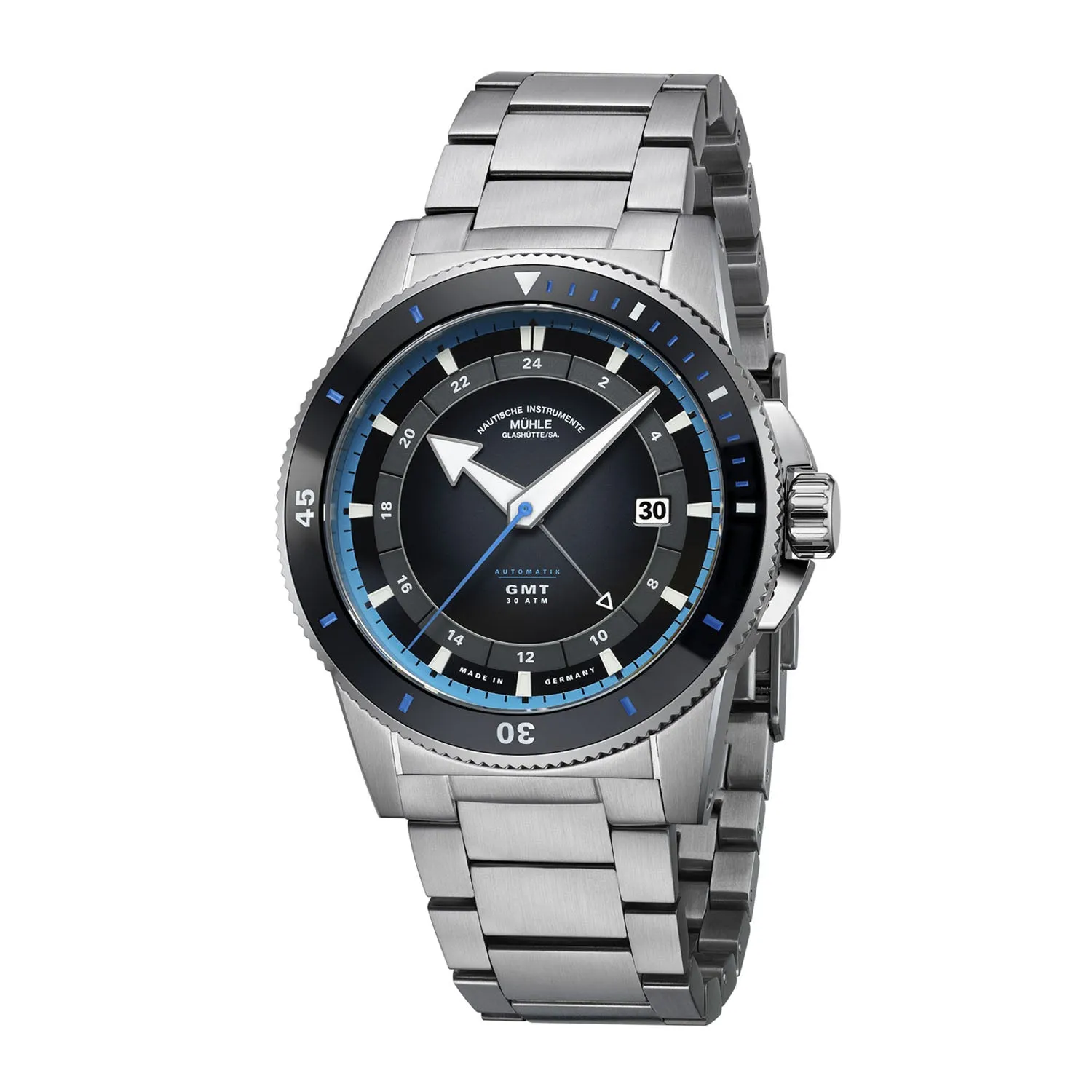 Mühle-Glashütte Sportivo Travel GMT Automatic – M1-52-13-MB