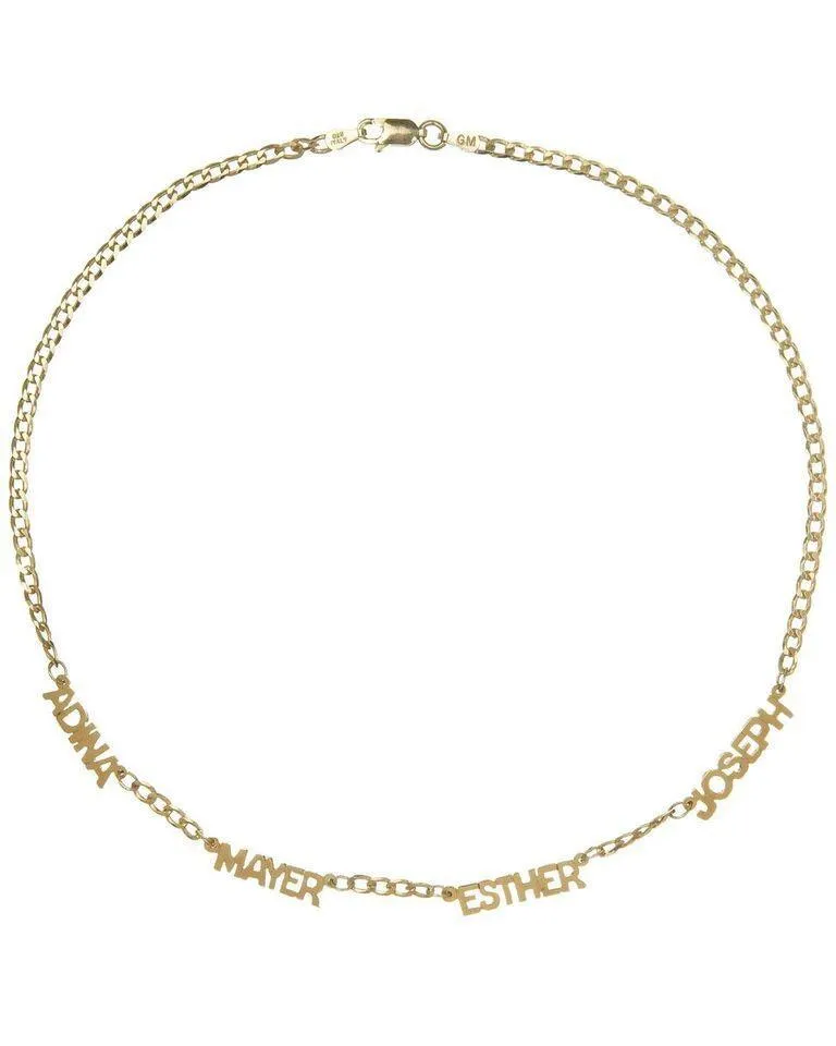 Mini Nameplate Choker