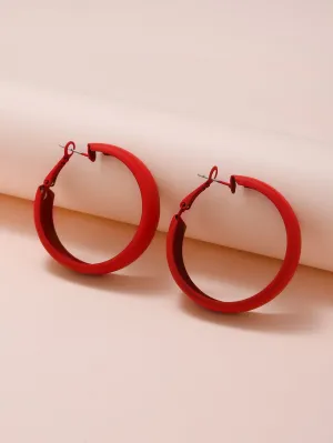 Minimalist Hoop Earrings - FD ⚡