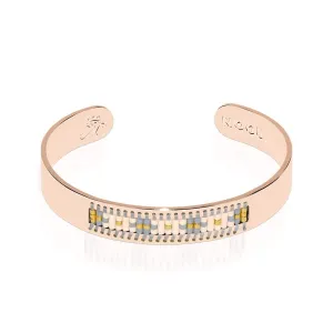 Monterey | 18k Rose Gold | Boho Bangle