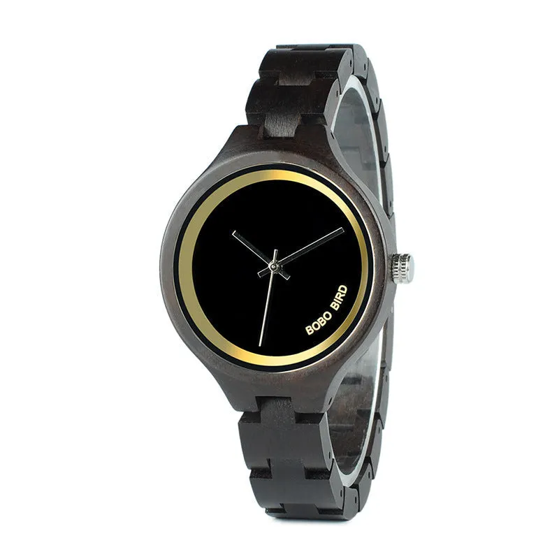 Montres En Bois Décontractées Pour Hommes Vintage