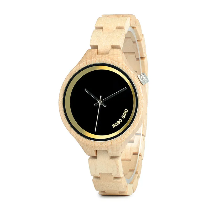 Montres En Bois Décontractées Pour Hommes Vintage