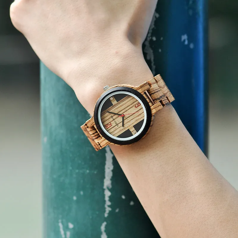 Montres En Bois Vintage