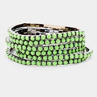 Multi-Layered Beaded Stretch Bracelets