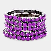 Multi-Layered Beaded Stretch Bracelets