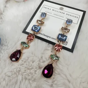 Multicolor Sparkly Earrings | Erika Williner Designs