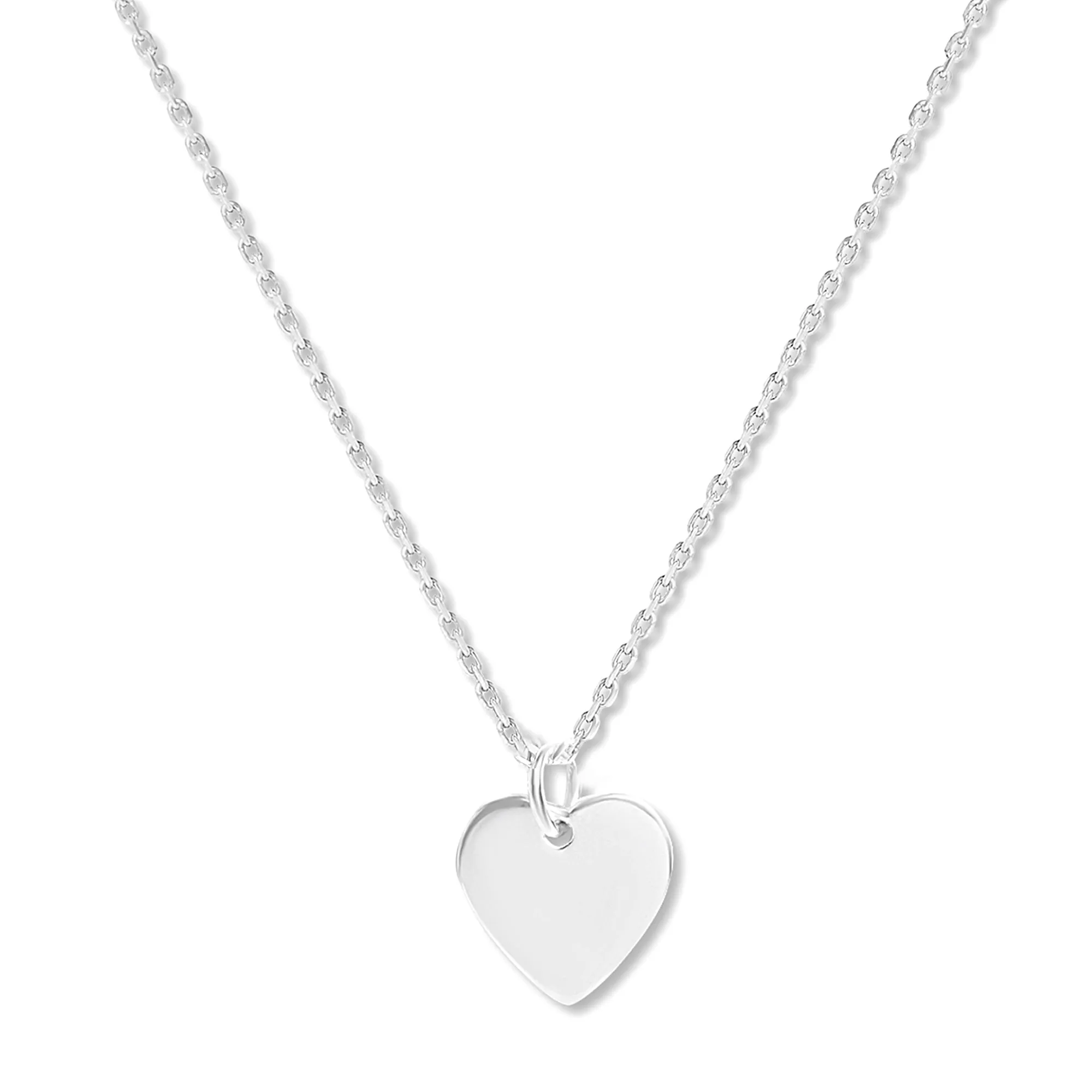 Mysha Personalized Eternal Name Heart Pendant - Single
