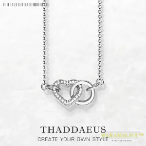 Necklace Timeless Love Heart 2024 Brand New Fine Jewelry 925 Sterling Silver Romanitc Gift For Women