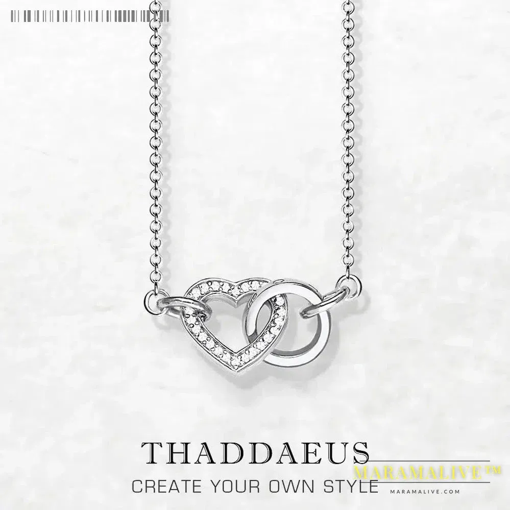 Necklace Timeless Love Heart 2024 Brand New Fine Jewelry 925 Sterling Silver Romanitc Gift For Women