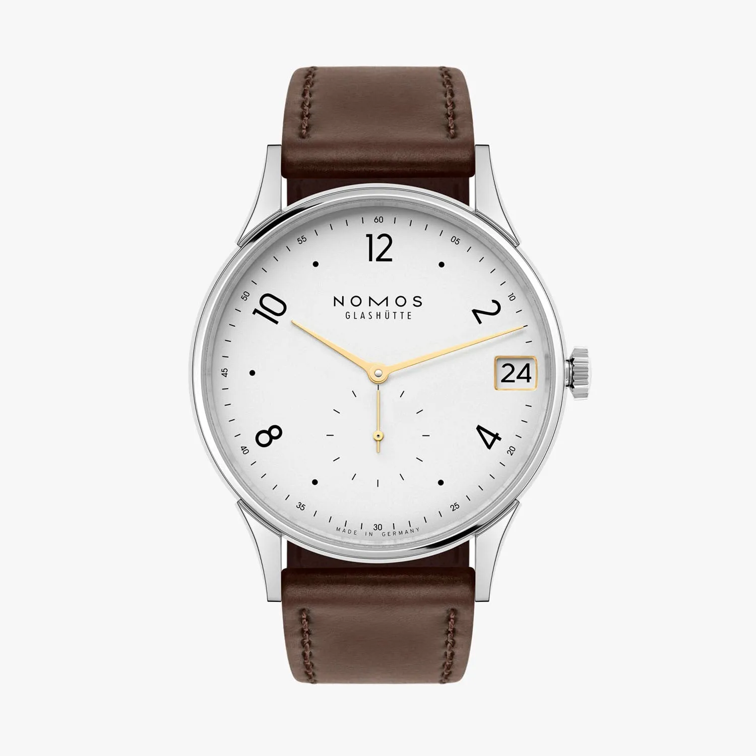 Nomos Glashütte Minimatik 39 Date Gold Stem Winding – 1251