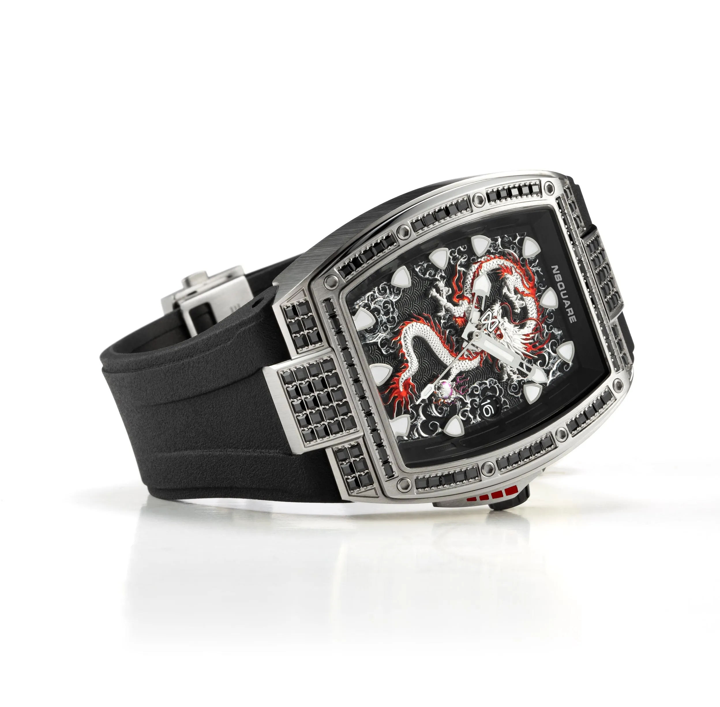 Nsquare Dragon Overloed Automatic 44mm Black