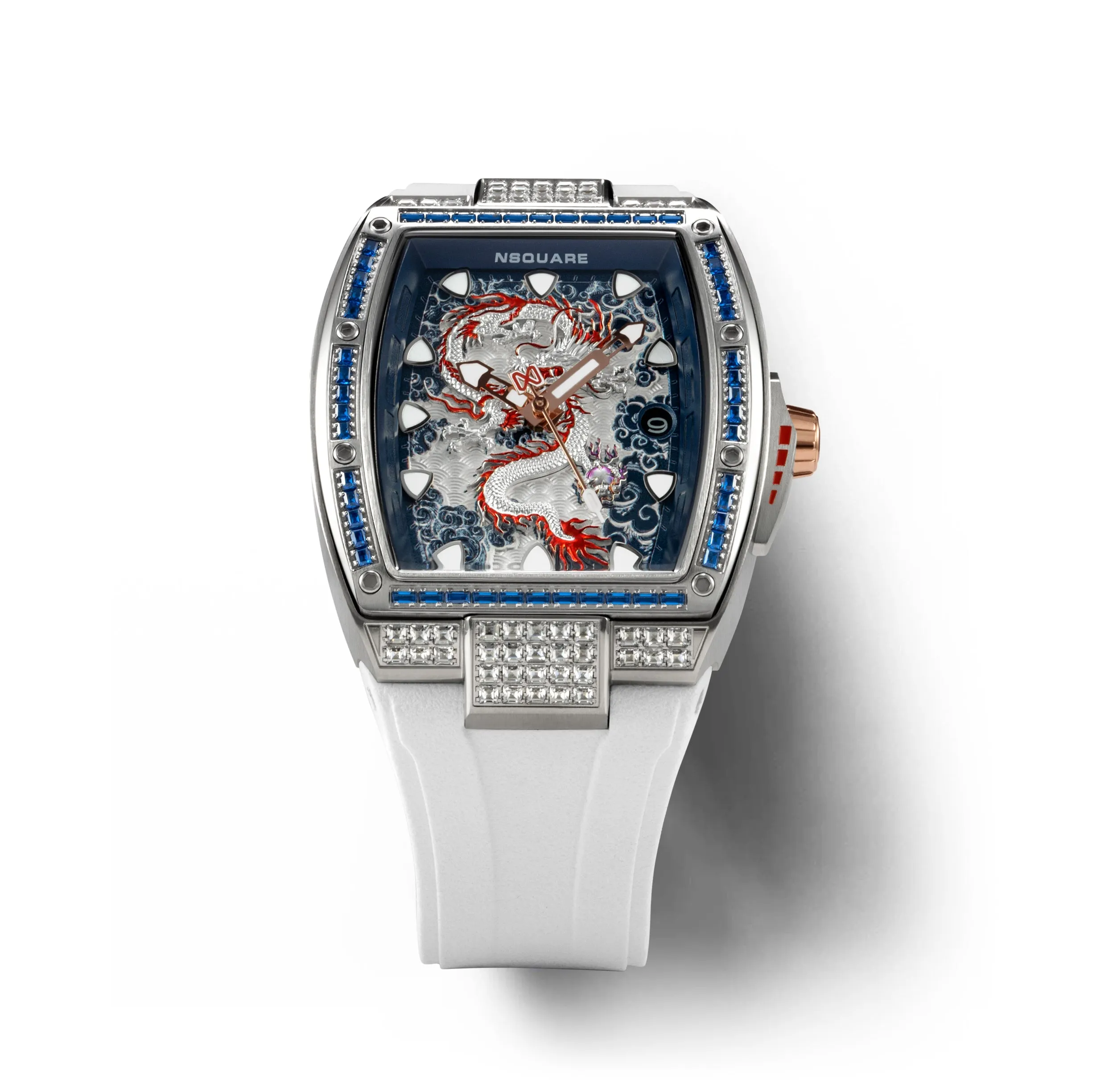 Nsquare Dragon Overloed Automatic 44mm White