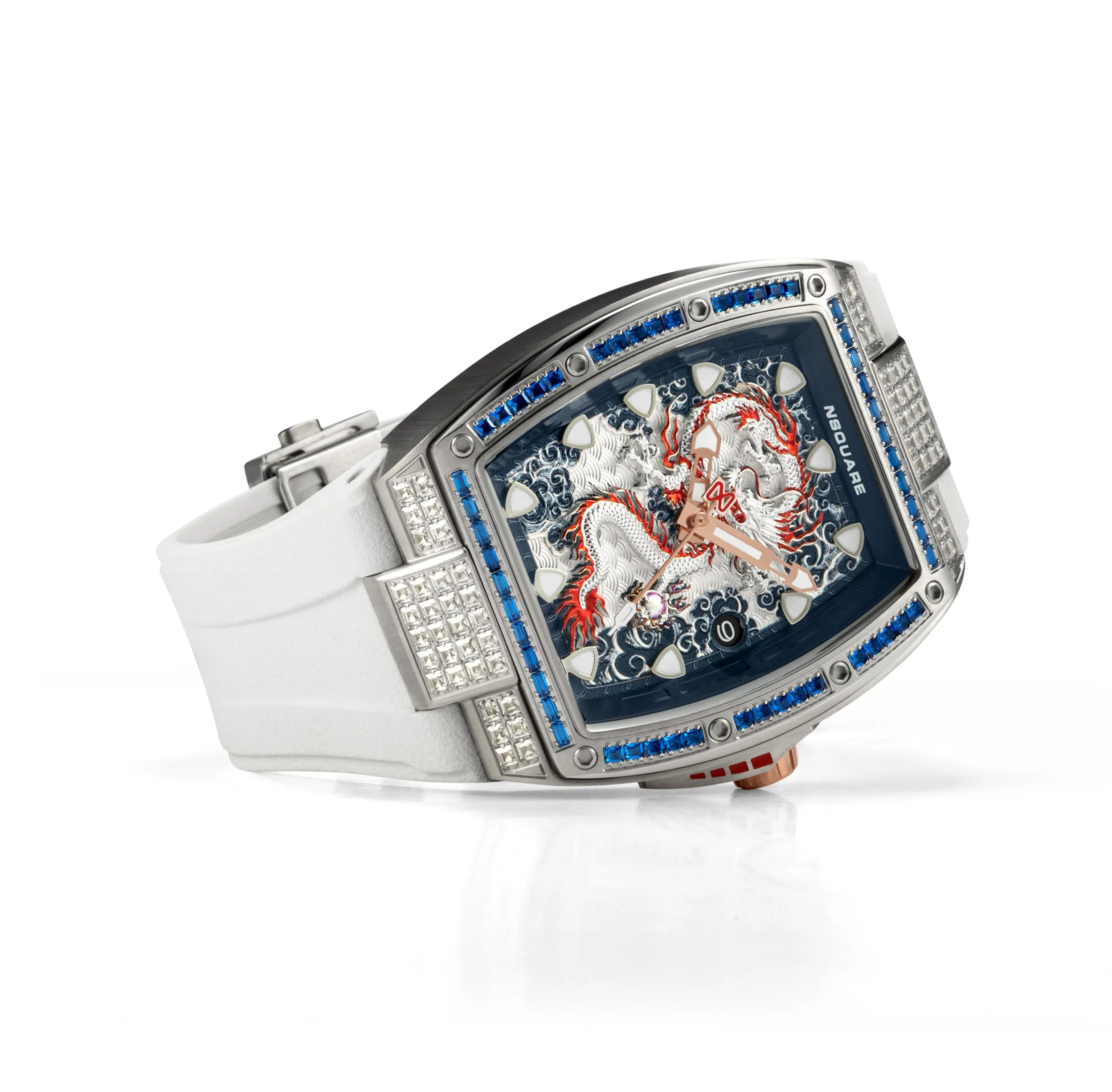 Nsquare Dragon Overloed Automatic 44mm White