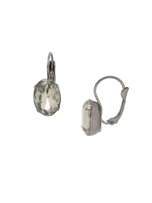 Oval Cut Dangle Earring - ECR20GMBD