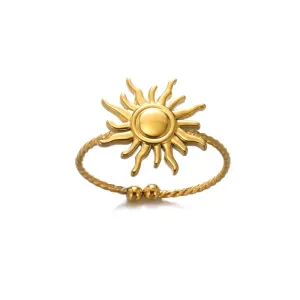 Oval Natural Stone Rings