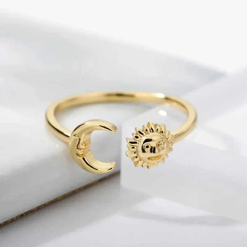 Oval Natural Stone Rings