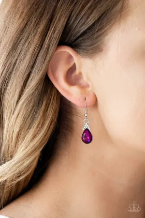 Paparazzi 5th Avenue Fireworks - Pink Earrings