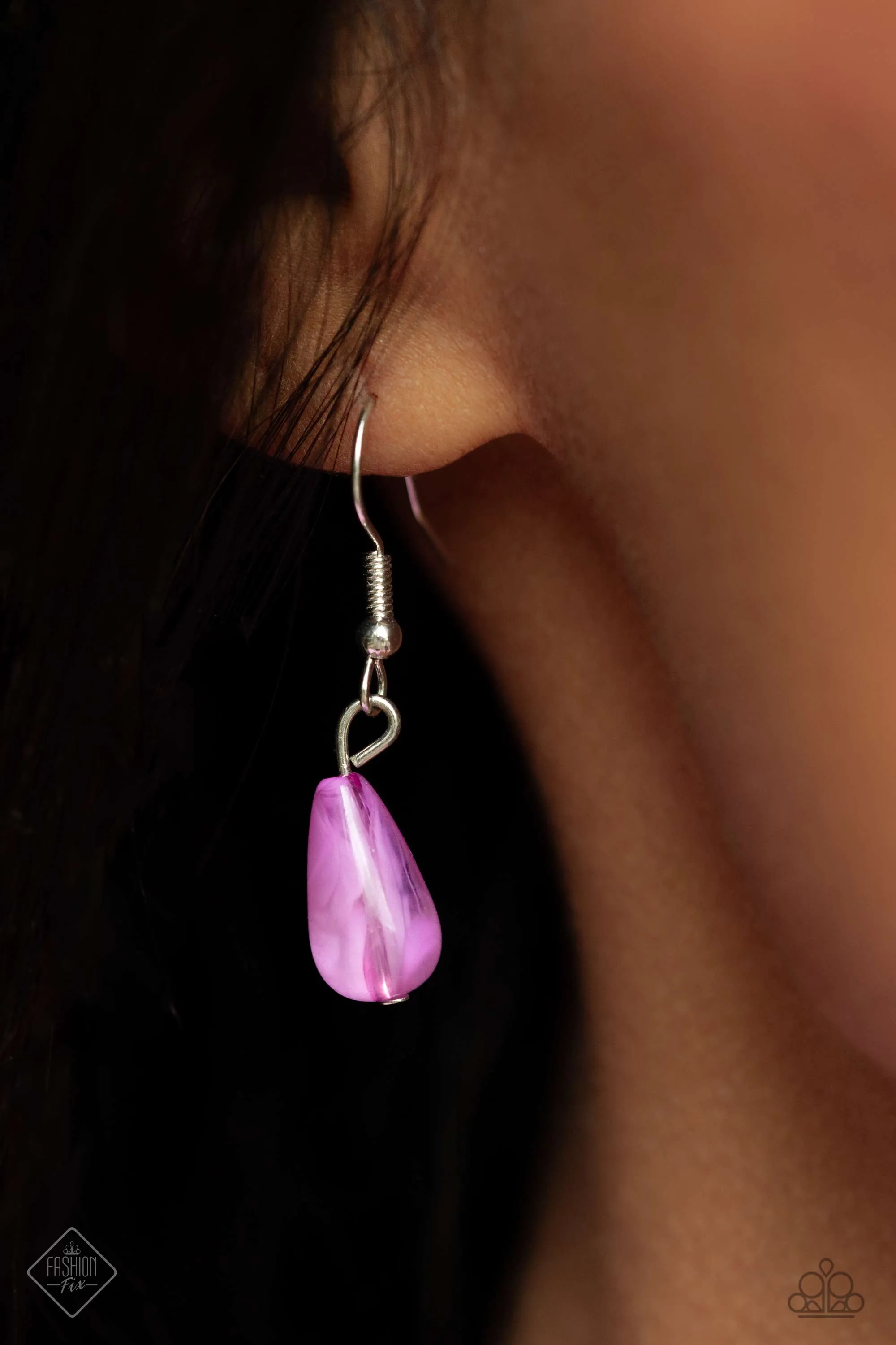 Paparazzi - Lush Layers - Pink Necklace