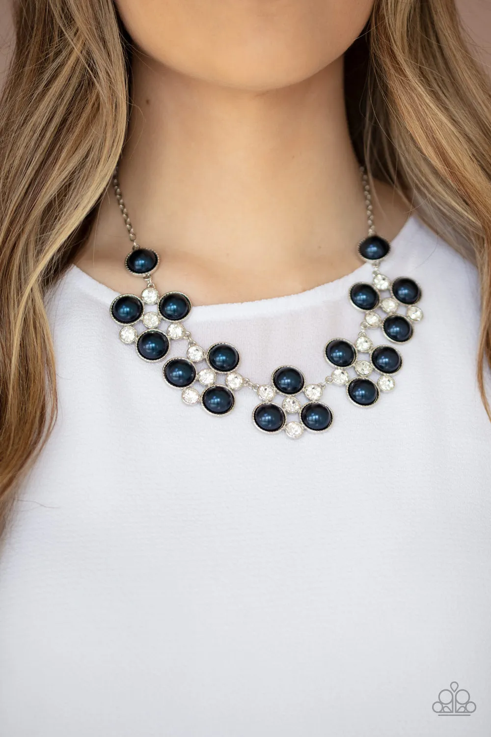 Paparazzi Night at the Symphony Necklace Blue