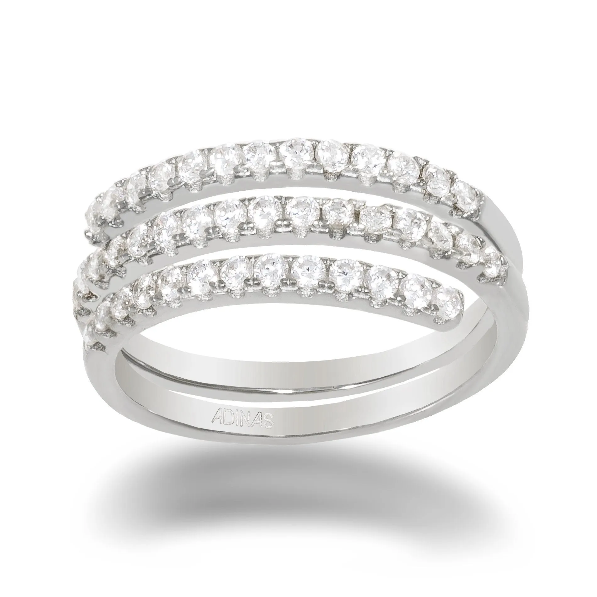 Pavé Multi Wrap Ring