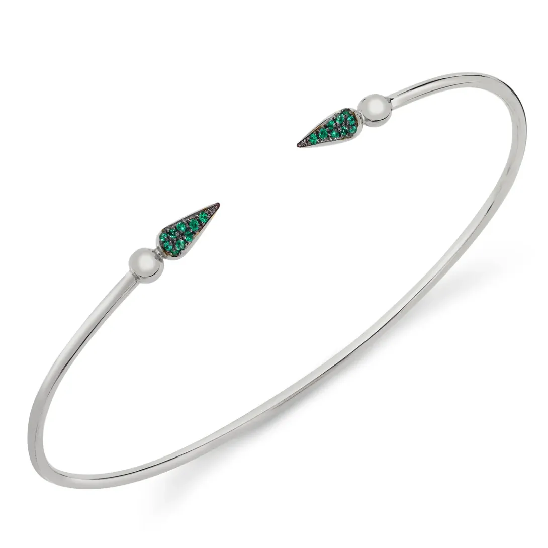 Pavé Shirley Spear Bangle