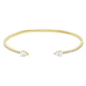 Pear Stone Bangle