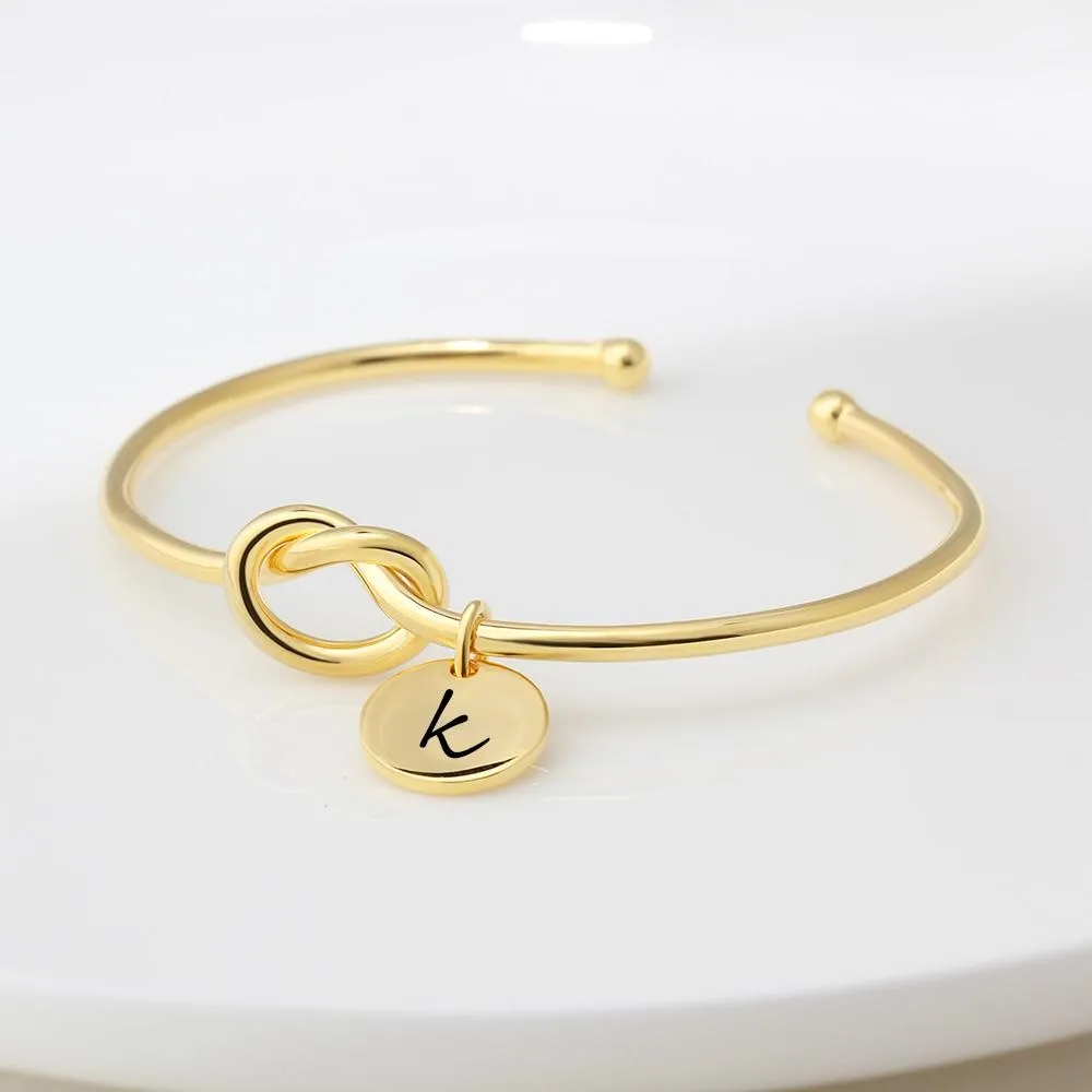 Personalized Tie Design ID Bracelets with Engraved Name & 2 colors, Customize Fashion Bangles for Women