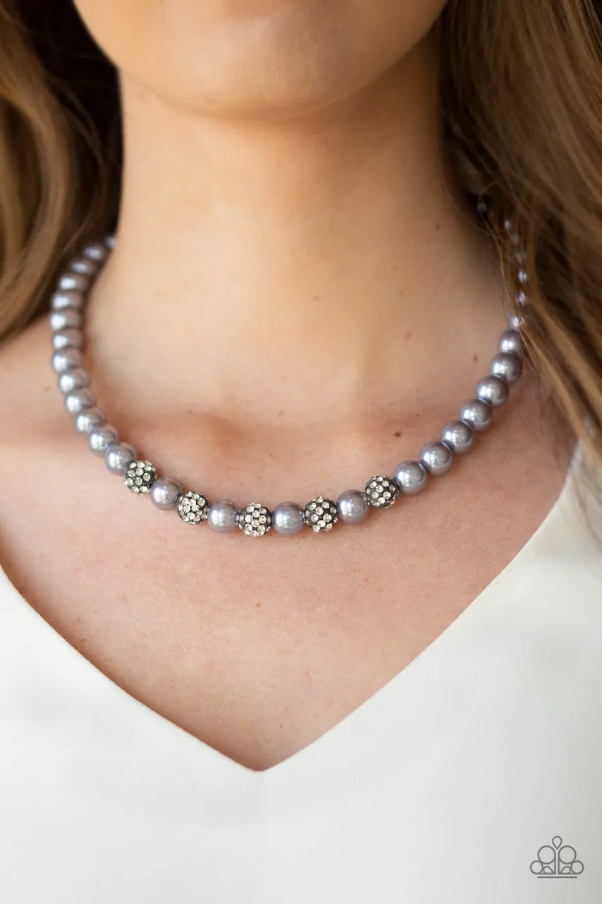 Posh Boss Silver Paparazzi Necklace