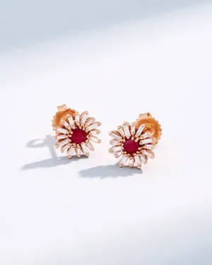 Princess Mini Ruby Spark Studs