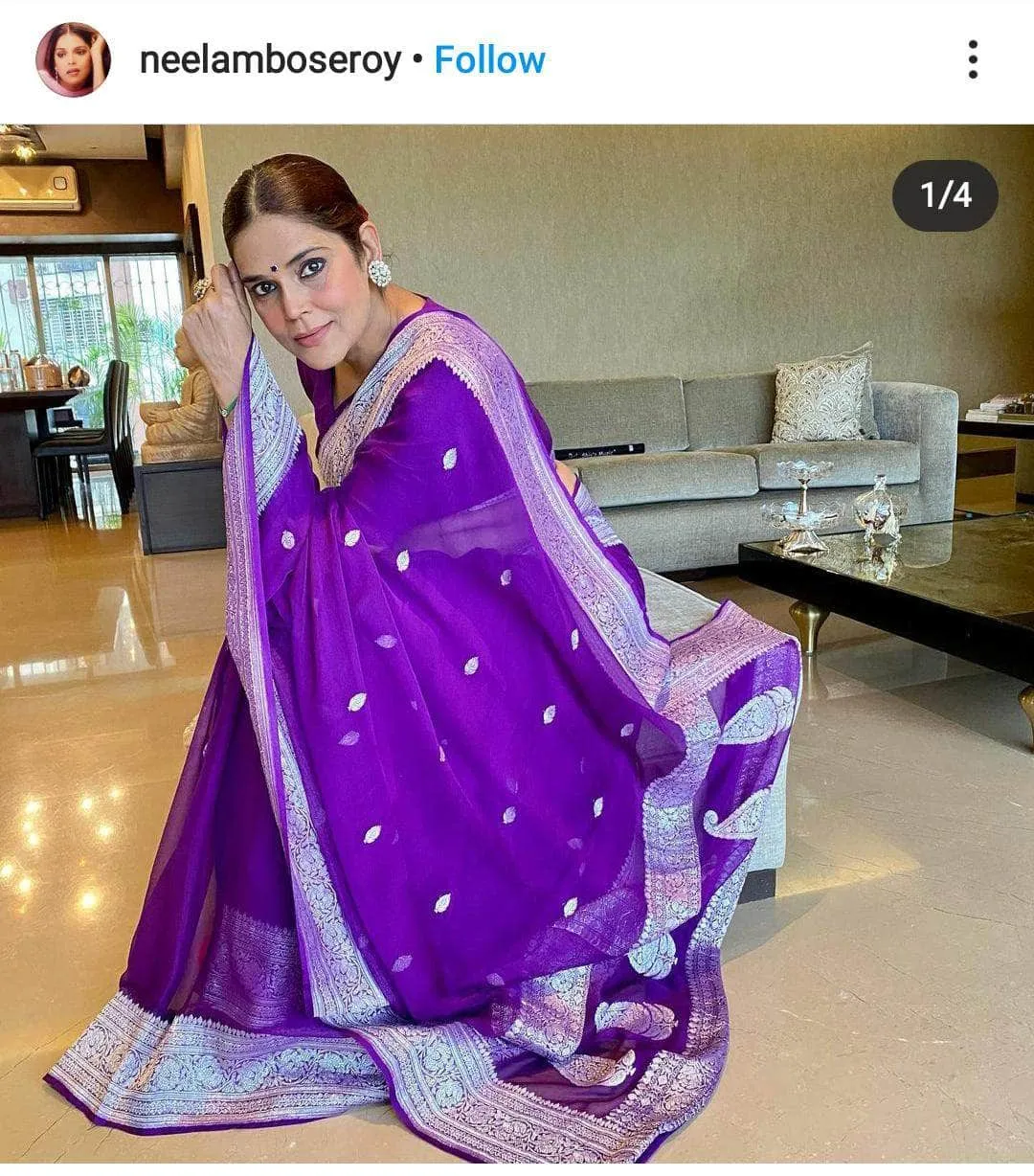 Pure chiffon  Handloom Banarasi Chiffon Khaddi Kariyal Saree